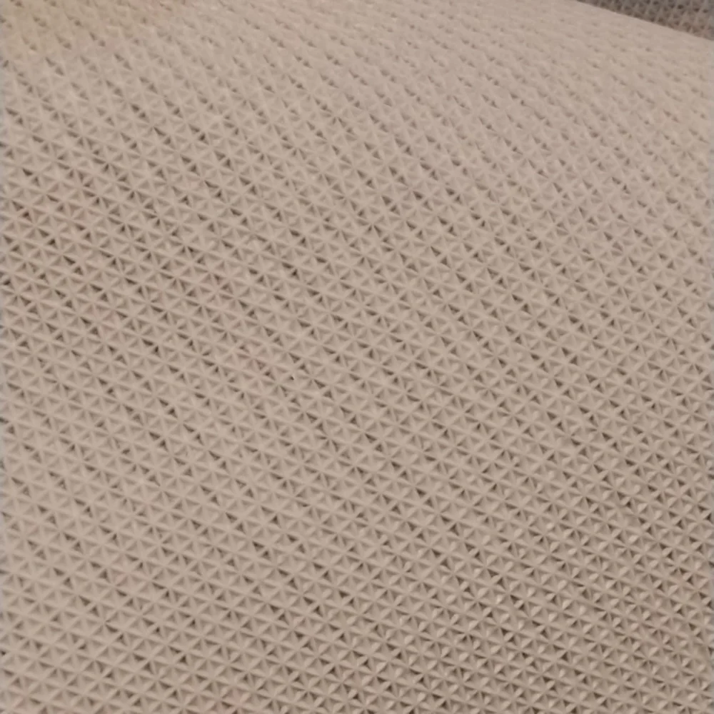 Wave Pattern Gray Dog Training Mat